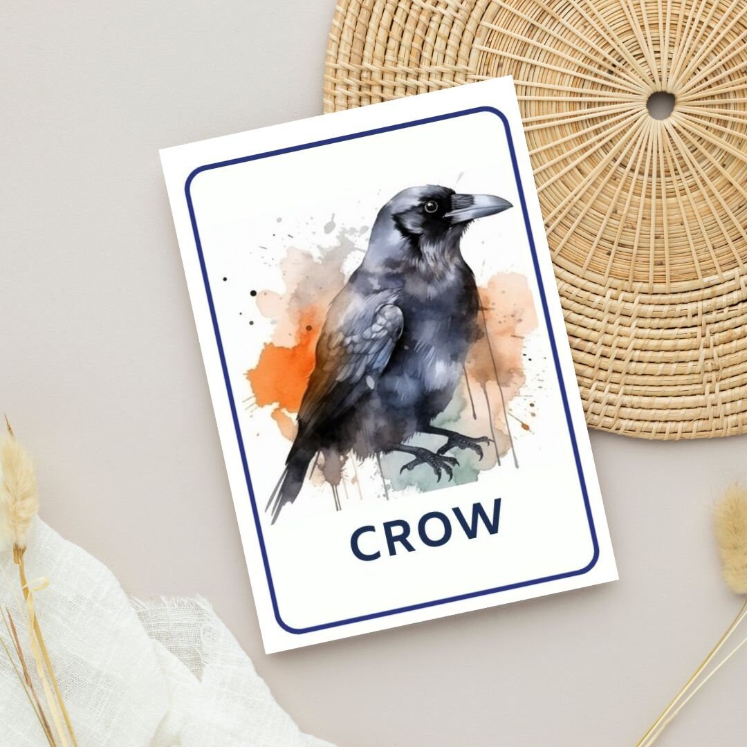 32 Birds Printable Flashcards Toddlers Image Cards for Kids Printable 32 Birds Printable Flashcards Toddlers Image Cards for Kids Printable