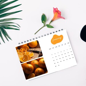 Upgrade Your Planning With Our 2023 Various Fruits and Vegetables Monthly Calendar, Instant Digital Download for Effortless Organization