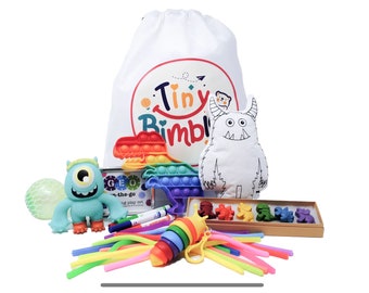 Kids Travel Activity Kit For Boys