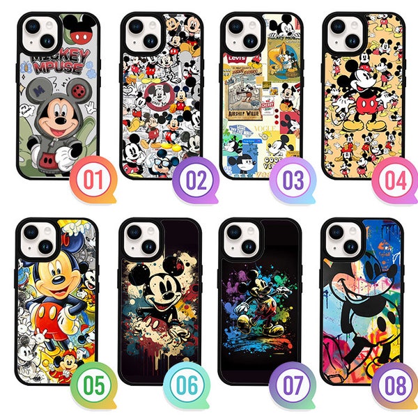 Mouse iPhone 15 14 13 12 Pro Mini Max Samsung Galaxy S24 S23 S22 S21 Ultra Plus FE Z Flip Fold 3 4 5 A54 Google 6 7 8 Pro 6A Moto Case