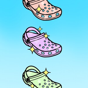Croc Trio Print