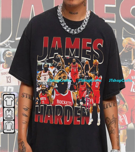 James Harden 90s Bootleg Shirt James Harden Vintage Basketball 