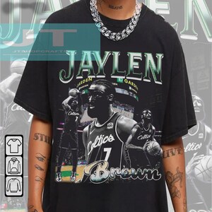NBA_ Stitched Finals Patch Jaylen Brown Jerseys 7 Jayson Tatum