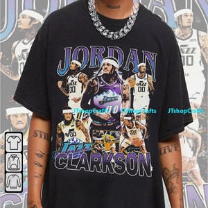 Utah Jazz Jordan Clarkson Signature Unisex T-Shirt - REVER LAVIE