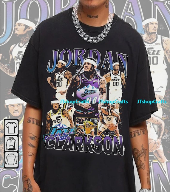 Jordan Clarkson Professional American Basketball Player Sixth Man Retro 90  Unisex T-Shirt
