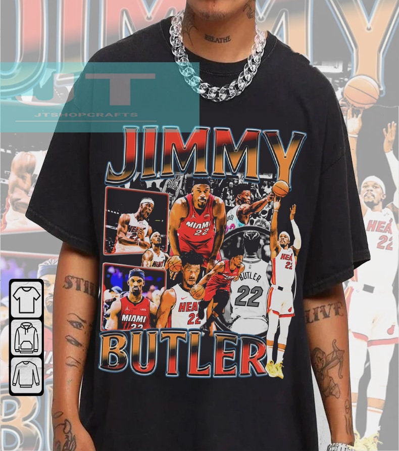 Jimmy Butler Shirt Basketball shirt Classic 90s Graphic Tee Unisex Vintage  Bootleg Gift Retro - AliExpress