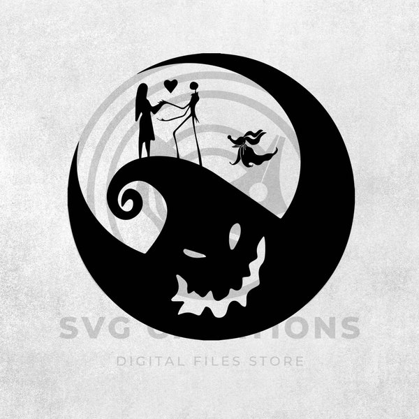 Jack Skellington Silhouette - Etsy
