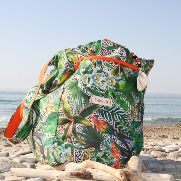 Sac de plage XXL/Sac fourre-tout