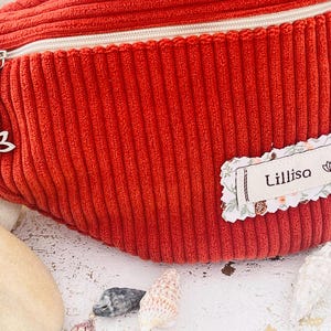 Corduroy fanny pack