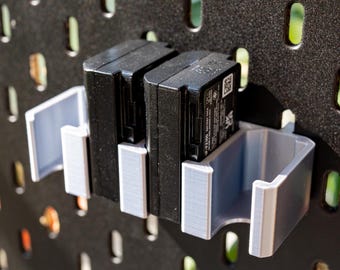 Soporte para Sony NP-FZ100 - 3D-Druck / IKEA Skadis oder Uppspel Accessoire