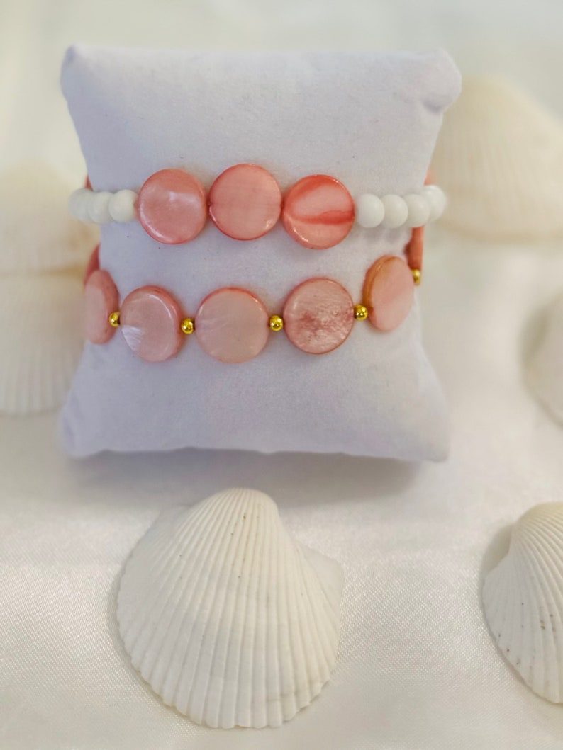 Natural Shell Bracelet - Etsy