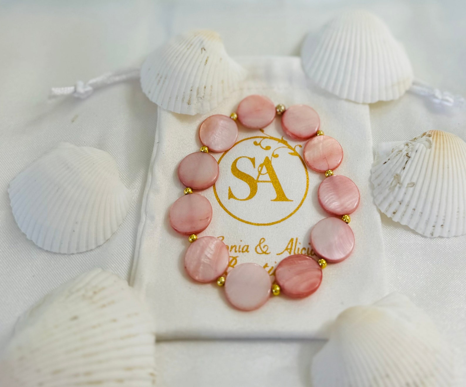 Natural Shell Bracelet - Etsy