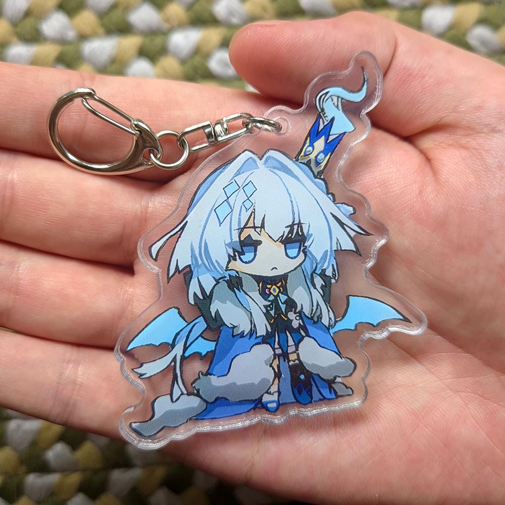 Honkai Star Rail Cerydra Acrylic Keychain Figure Charms - Etsy