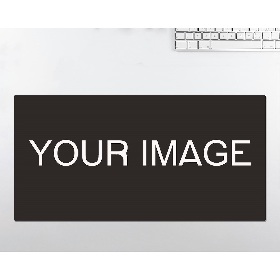 Custom RGB LED Large Desk Mat, Custom Desk Pad, Custom Anime Mouse Pad