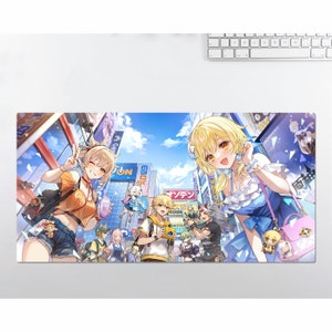 honkai: star rail himeko Anime HD Desk Mouse Pad Mat Large Keyboard Mat  40X70cm