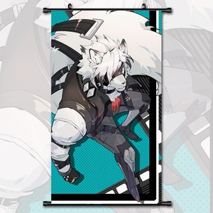 Anime Scroll Painting Zenless Zone Zero ZZZ By Lycaon Wall Art Hanging Poster Home Decor
