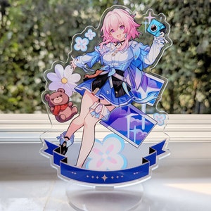 Anime Standee Honkai Star Rail March 7th Acrylic Standee