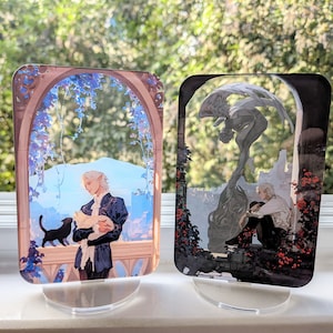 Figura de anime de Baldur's Gate 3, figura acrílica de Astarion