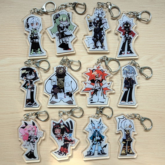 Zenless Zone Zero ZZZ Acrylic Keychain Figure Charms by Lycaon