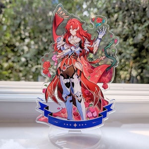 Anime Standee Honkai Star Rail Argenti Acrylic Standee