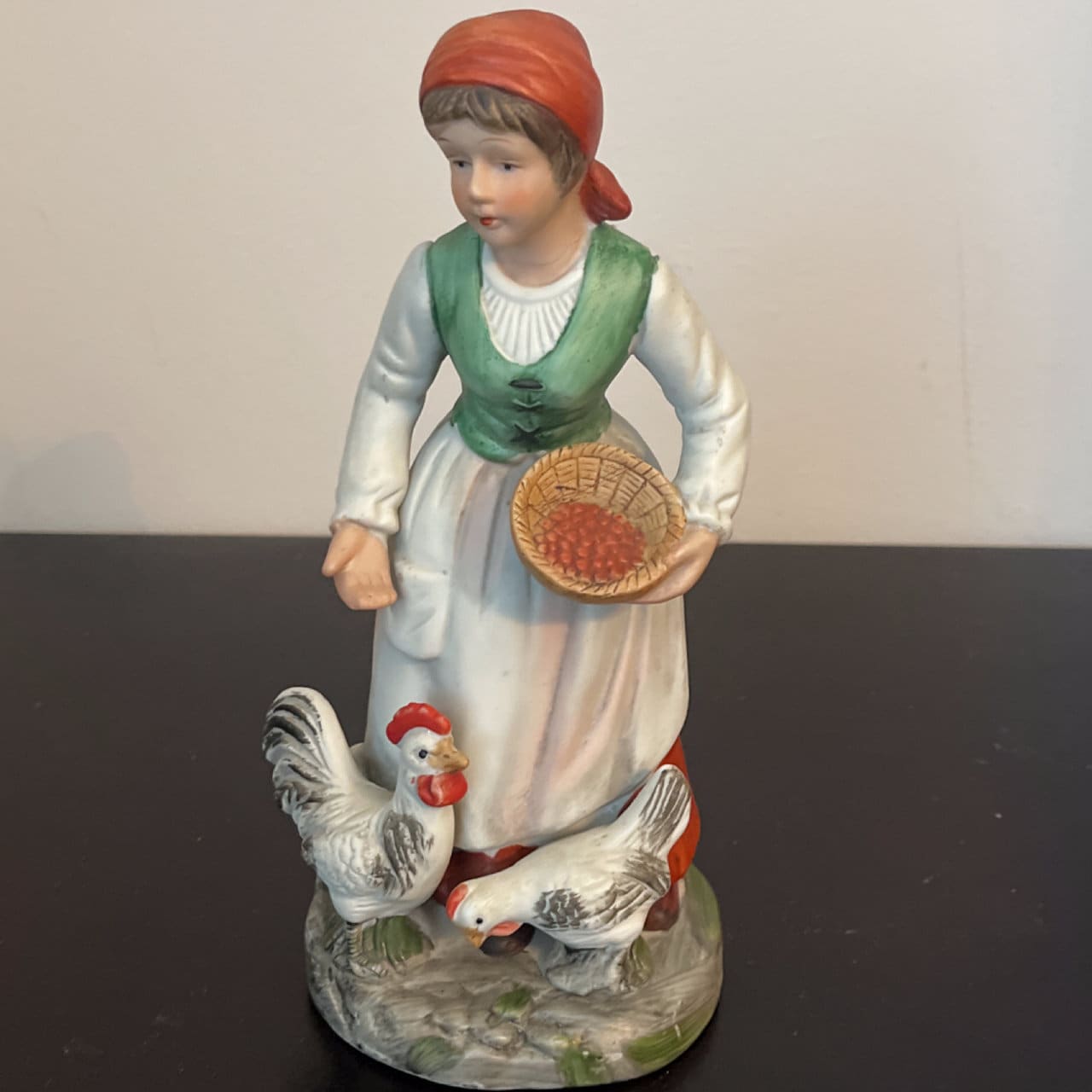 Vintage Italian Porcelain Figurines Young Boy Resting Woman Etsy