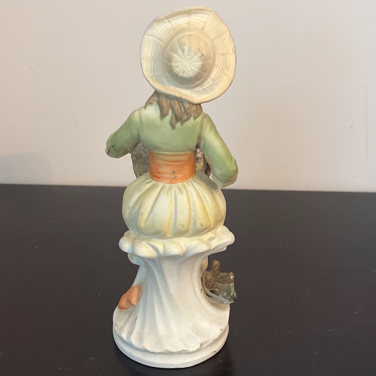 Vintage Italian Porcelain Figurines Young Boy Resting Woman Etsy