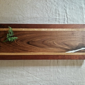 Cutting and Serving Handmade Wooden Board, 60cm/ 23,6 in