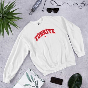 Unisex Turkey Turkiye Sweatshirt | Turkiye yazi