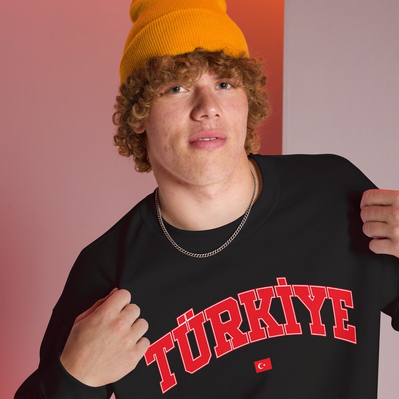 Unisex Turkey Turkiye Sweatshirt | Turkiye yazi
