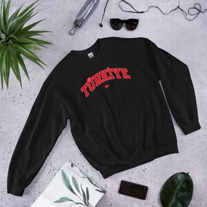 Unisex Turkey Turkiye Sweatshirt | Turkiye yazi
