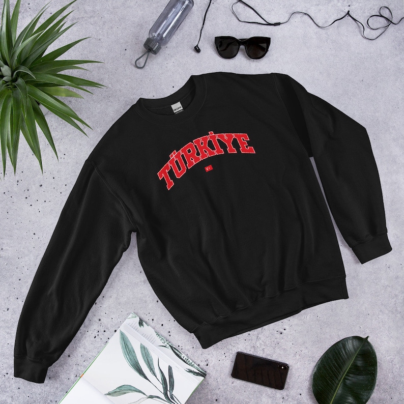 Unisex Turkey Turkiye Sweatshirt | Turkiye yazi