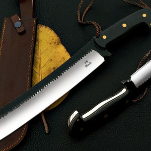 Machete knife : Hand Forged 6150 steel Hunting / Camping / Jungle Knife,  Gift For Men's / Anniversary Gift / + Get 1 Easter Gift