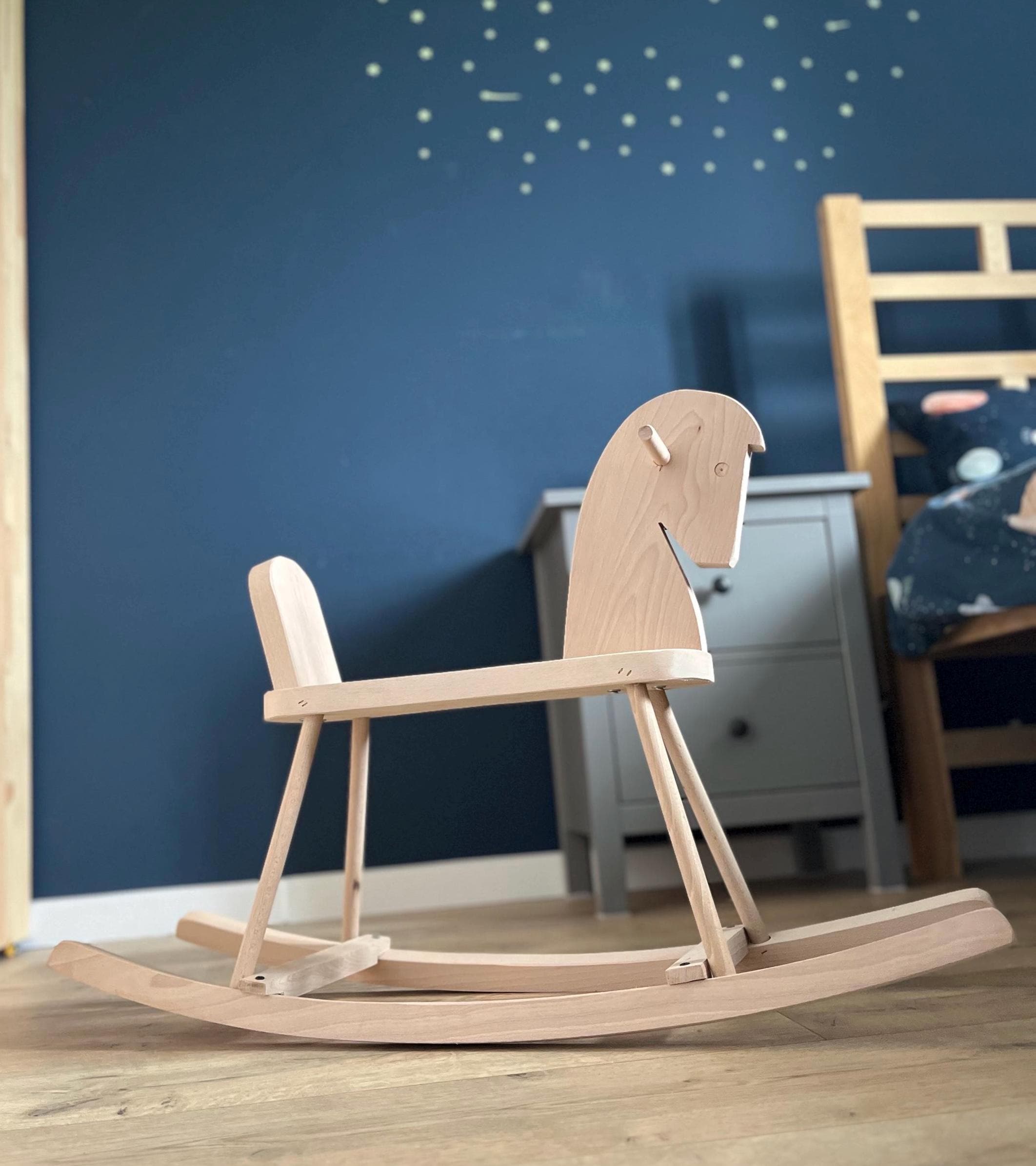 Wooden baby scooter Italia