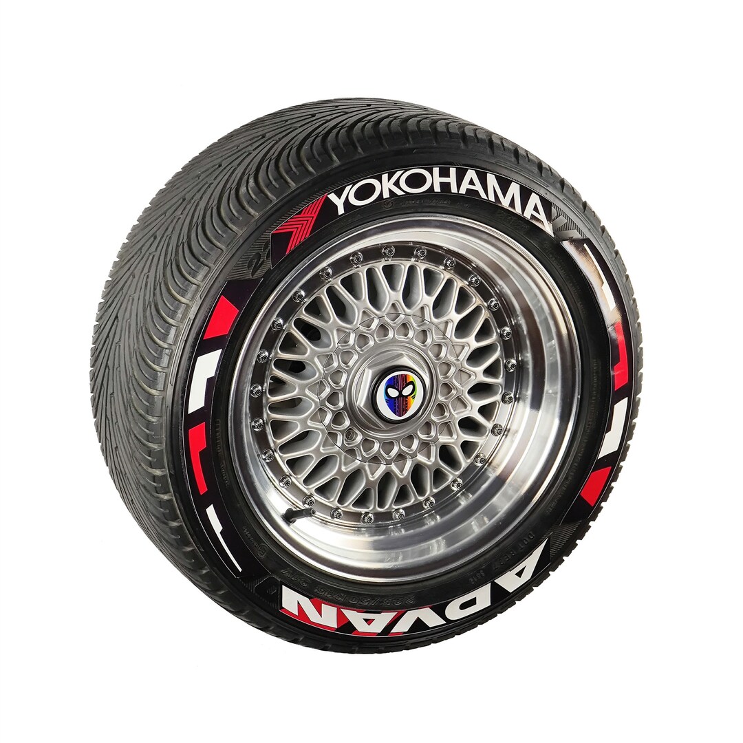 Yokohama Cool Car Decals Tire Digital Sticker Packs Modern Etsy