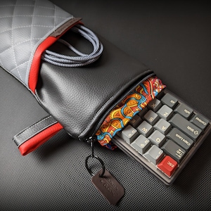 Borsa per tastiera/custodia per trasporto/custodia premium personalizzata fatta a mano