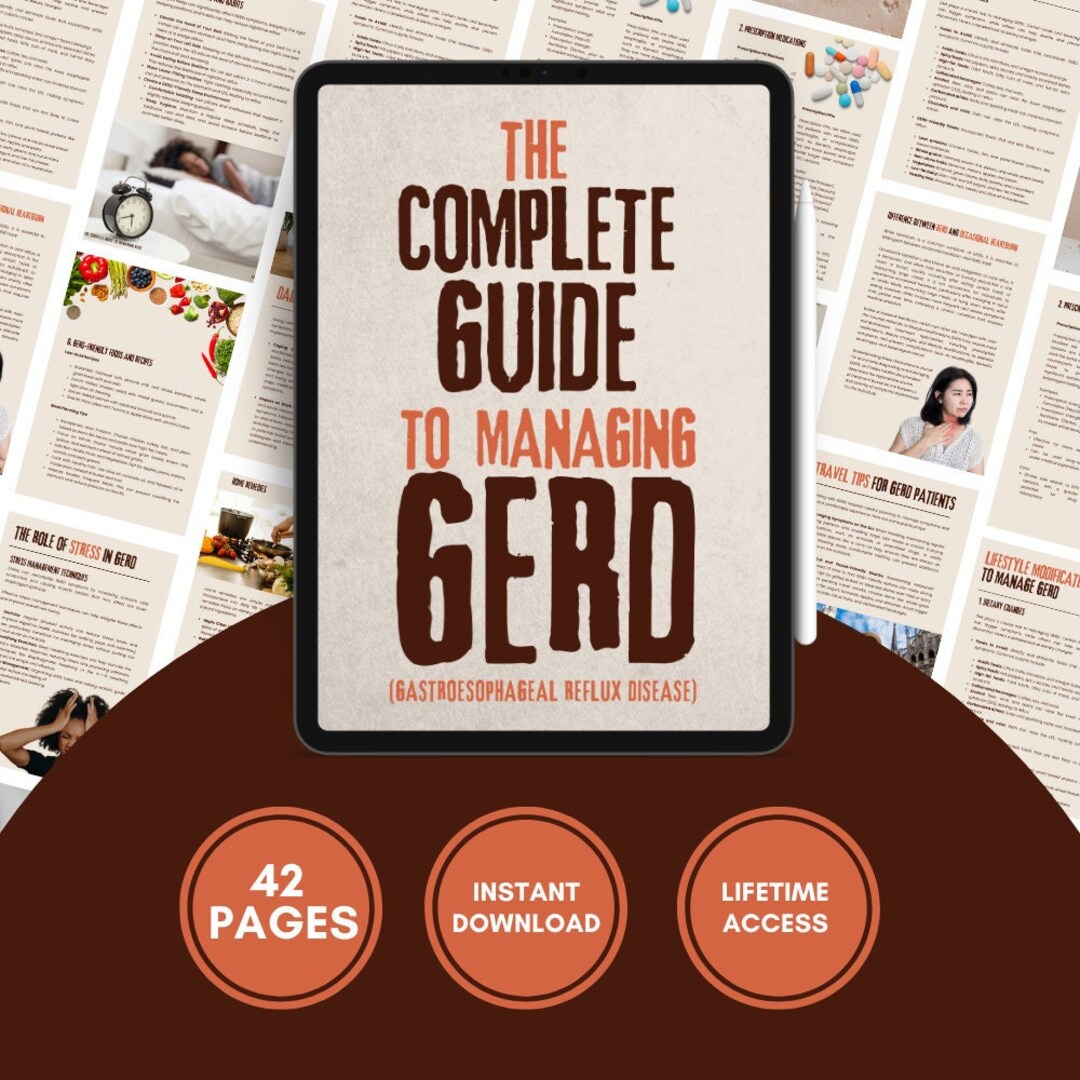 The Complete Guide to Managing GERD Pdf Ebook GERD Diet Acid Reflux ...
