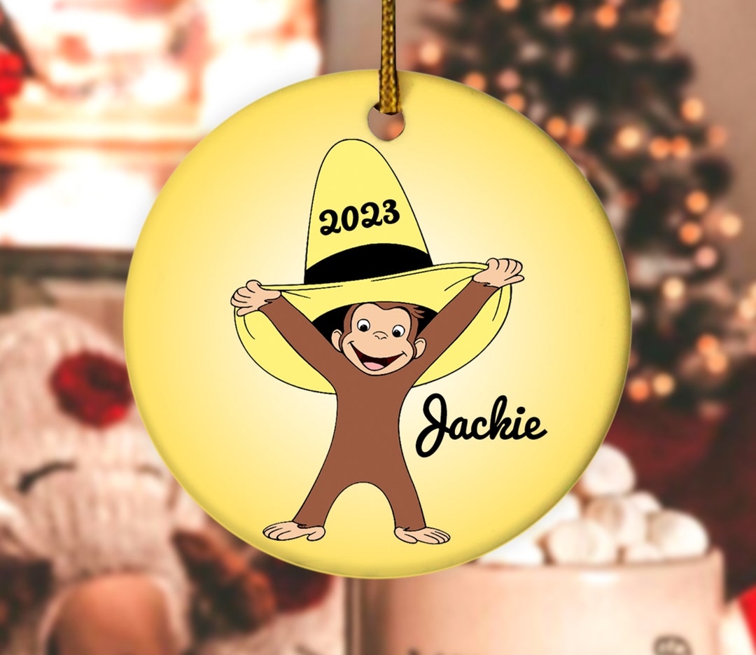 Curious George Christmas Ornament 