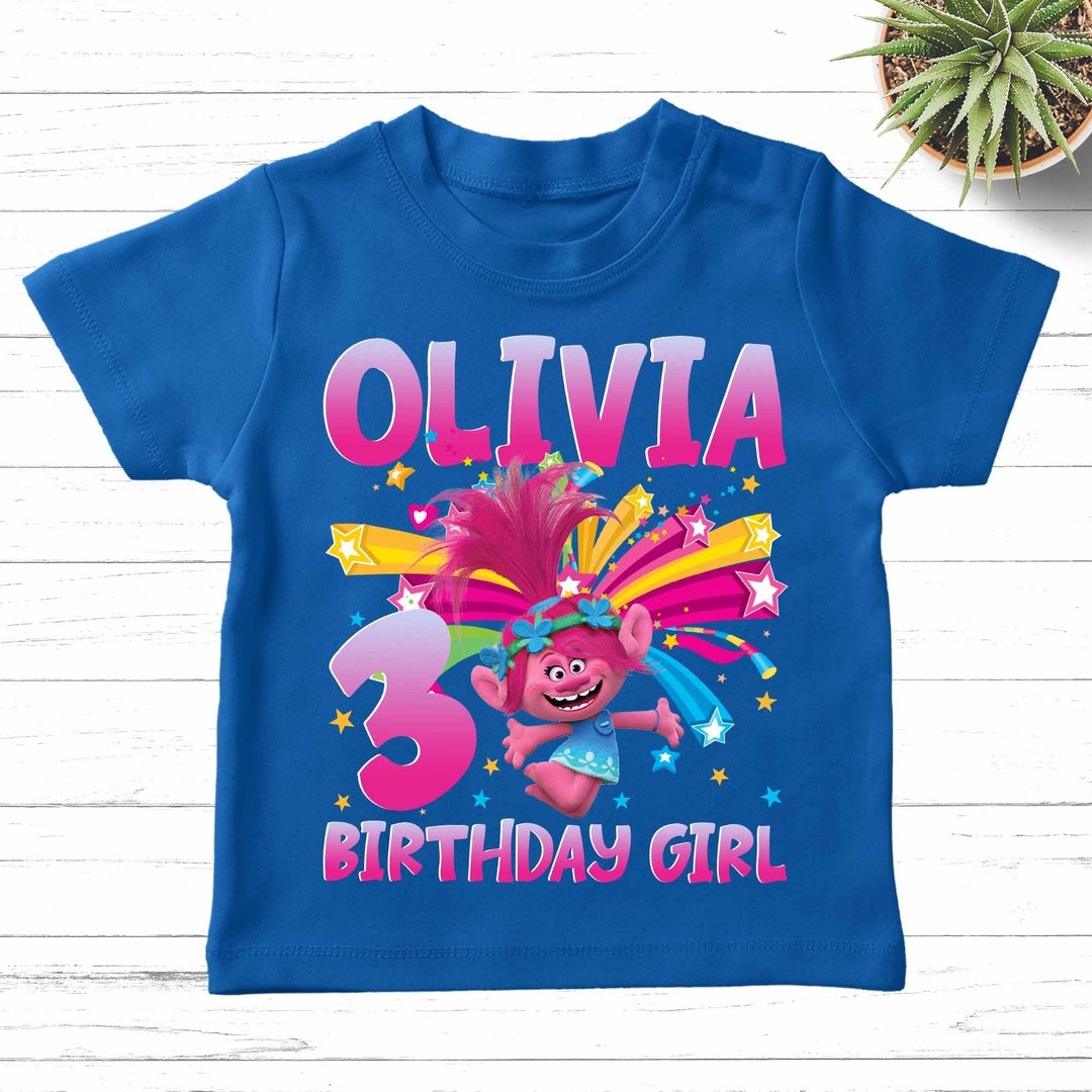 Trolls Birthday Shirts Trolls Family Shirts Family Matching - Etsy