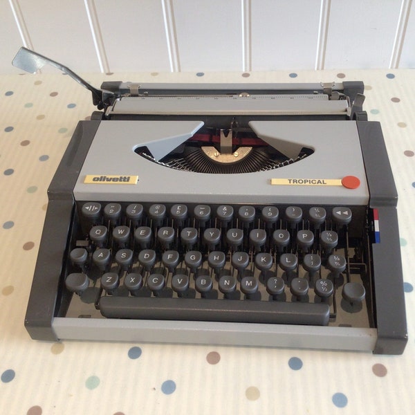 Olivetti Tropical Typewriter