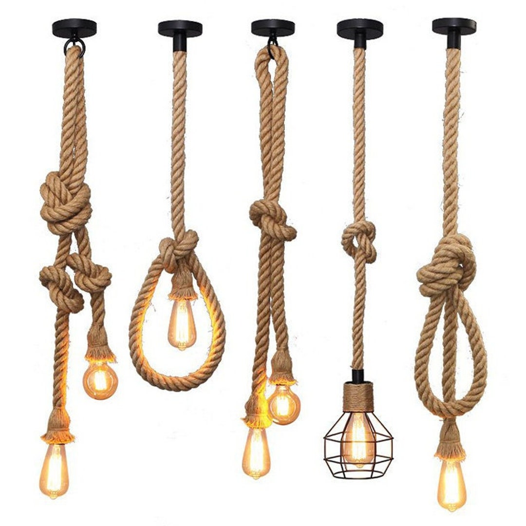 Rope Light Industrial LED Rope Lights Indoor Ceiling Light - Etsy