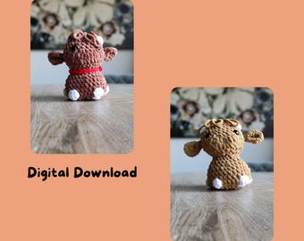 Highland Cow Crochet Pattern