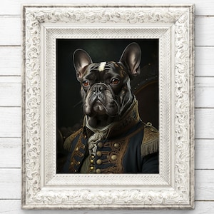 Custom Dog Portrait - Funny Pet Lover Gift, Royal Pet Portrait, Renaissance Animal Painting