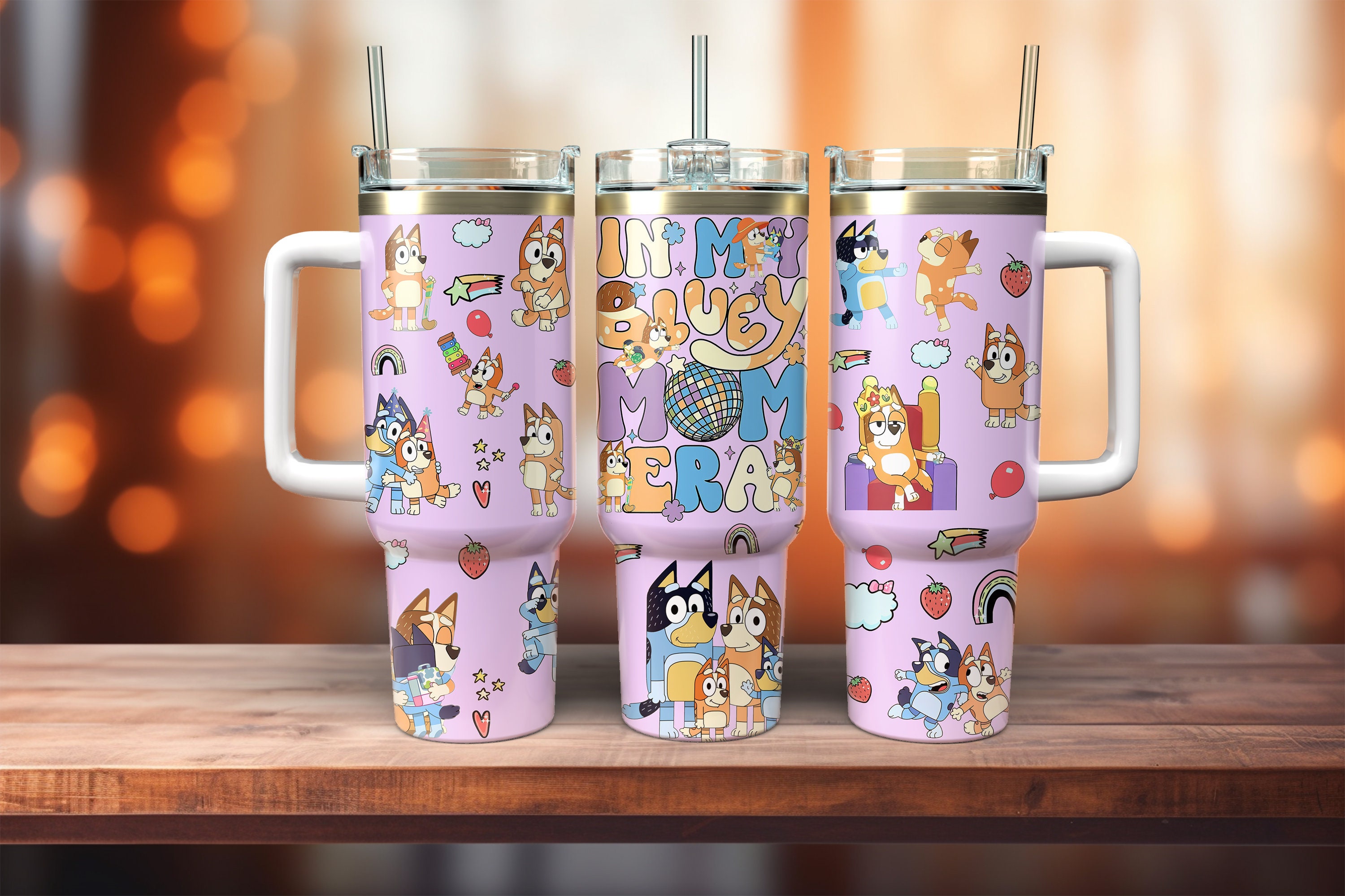 Cartoon 40oz Tumbler Wrap Png, Cartoon Characters 40 oz Tumbler