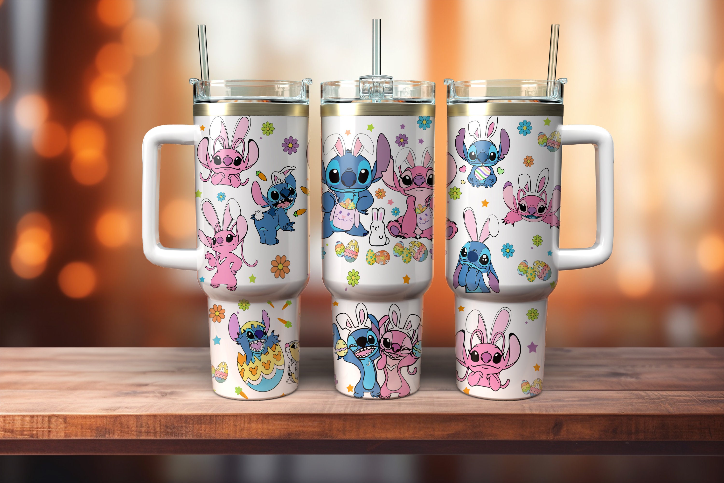 Cartoon 40oz Tumbler Wrap Png, Cartoon Characters 40 oz Tumbler