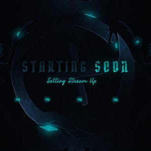 Twitch Overlay Animated Kraken Deep Dark Style Streaming Theme Animated Stream Overlay Water