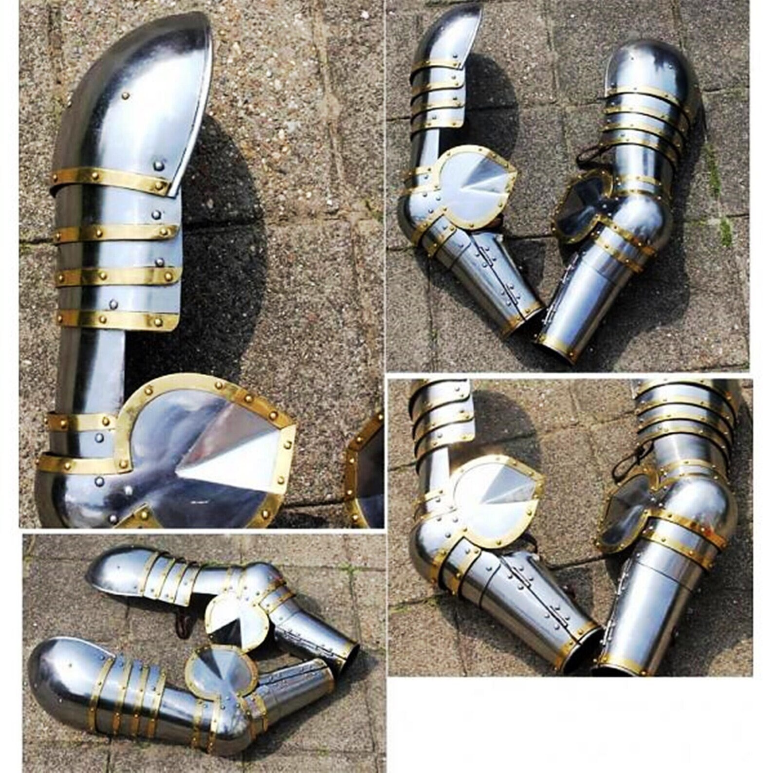 Medieval Forearms, Churburgarmharness Medieval Replica Cosplay Armor