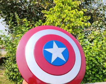 Captain America Shield Replica- Metal Prop | Winter Soldier Avengers Cosplay Shield