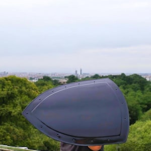 Handmade 18 Gauge Steel Medieval Shield Replica