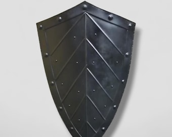 中世騎士の尖った盾 | LARP 再現コスプレ ヒーター シールド | 機能的