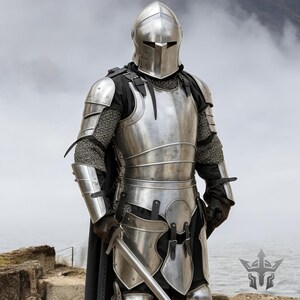 ナイトオブゴシックアーマー　絵 手作り中世ゴシックフルプレートアーマー | スチールナイトスーツ